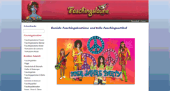 Desktop Screenshot of faschingslaune.de