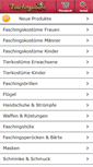 Mobile Screenshot of faschingslaune.de